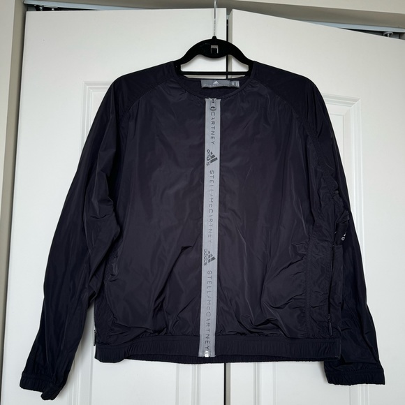 Adidas by Stella McCartney Black Bomber Jacket Size 40 - Picture 9 of 10